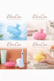 Explosions Silicone Shampoo Brush Massager/ Shampoo Head Massage Brush - Image 14