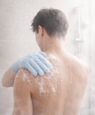 Exfoliating Bath Gloves – Deep Cleansing Nylon Scrub Gloves for Smooth & Healthy Skin (Unisex) - Image 2